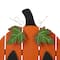 Glitzhome® 30" Lighted Wooden Pumpkin Porch Décor